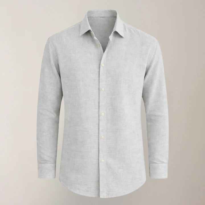 Heren Overhemd met Lange Mouwen en Knoopsluiting